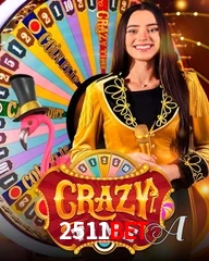 Crazy Time live game no 2511bet cassino com entretenimento ao vivo para jogadores do Brasil