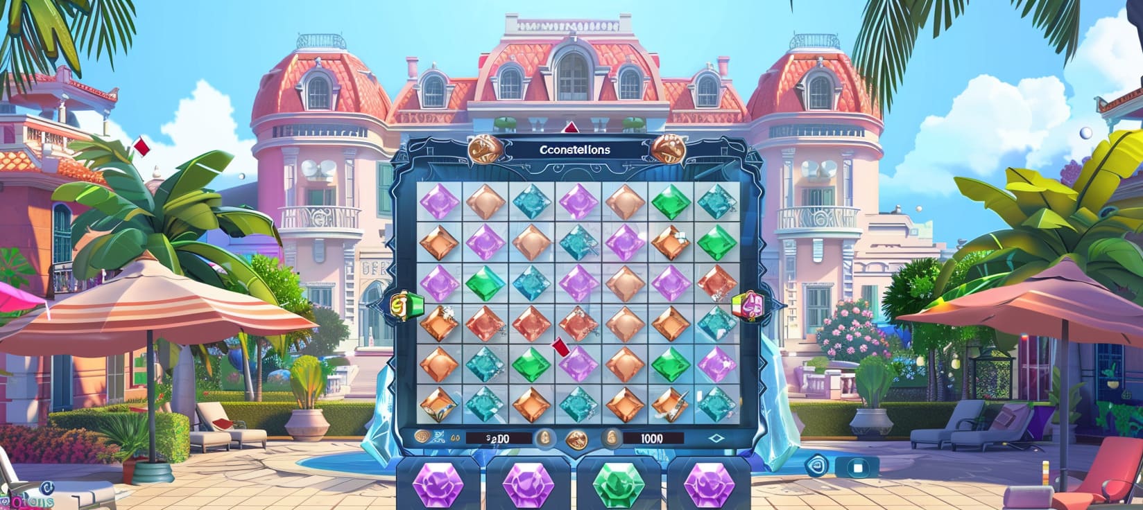 2511bet Constellations slot game cassino online com pedras preciosas