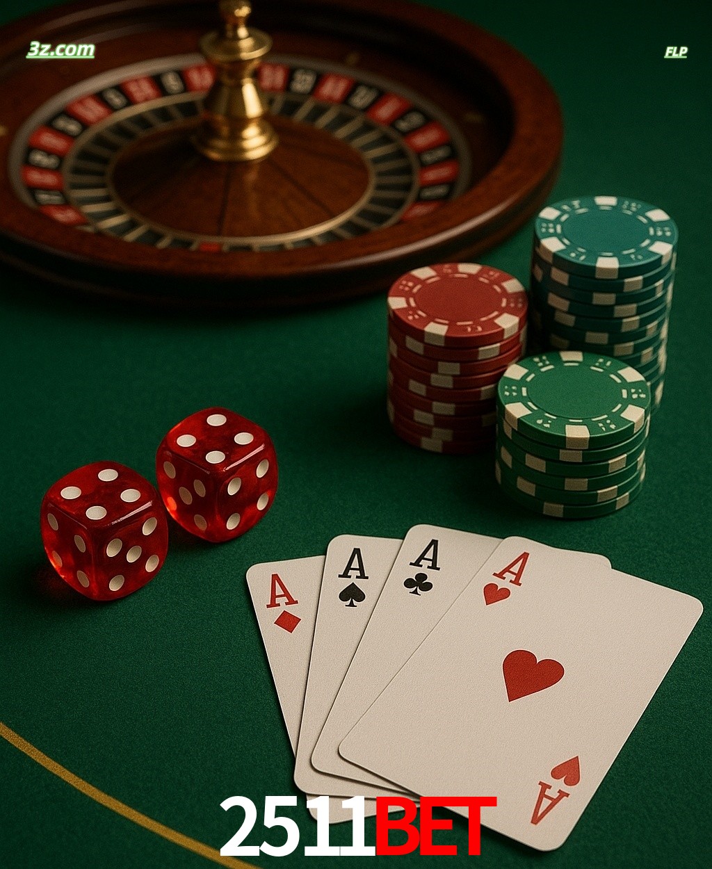 Cassino online 2511bet com jogos de mesa: roleta, dados, pôquer e fichas